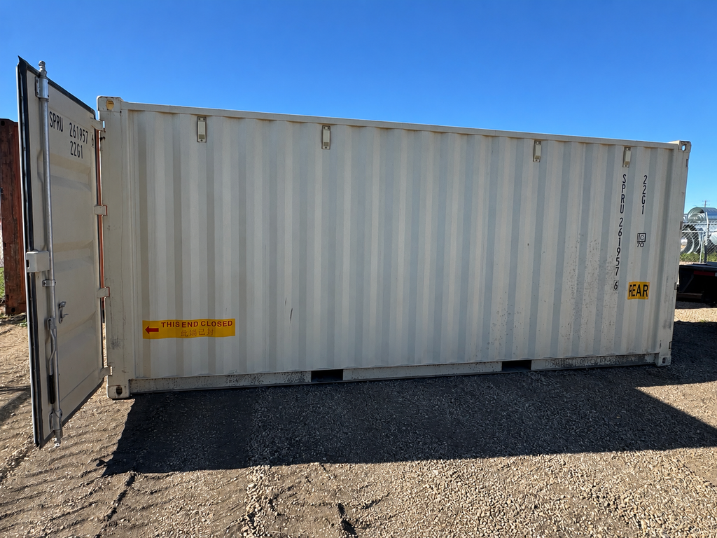 20' Double Door One-Trip Shipping Container | New Shipping Containers | Cans N Boxes