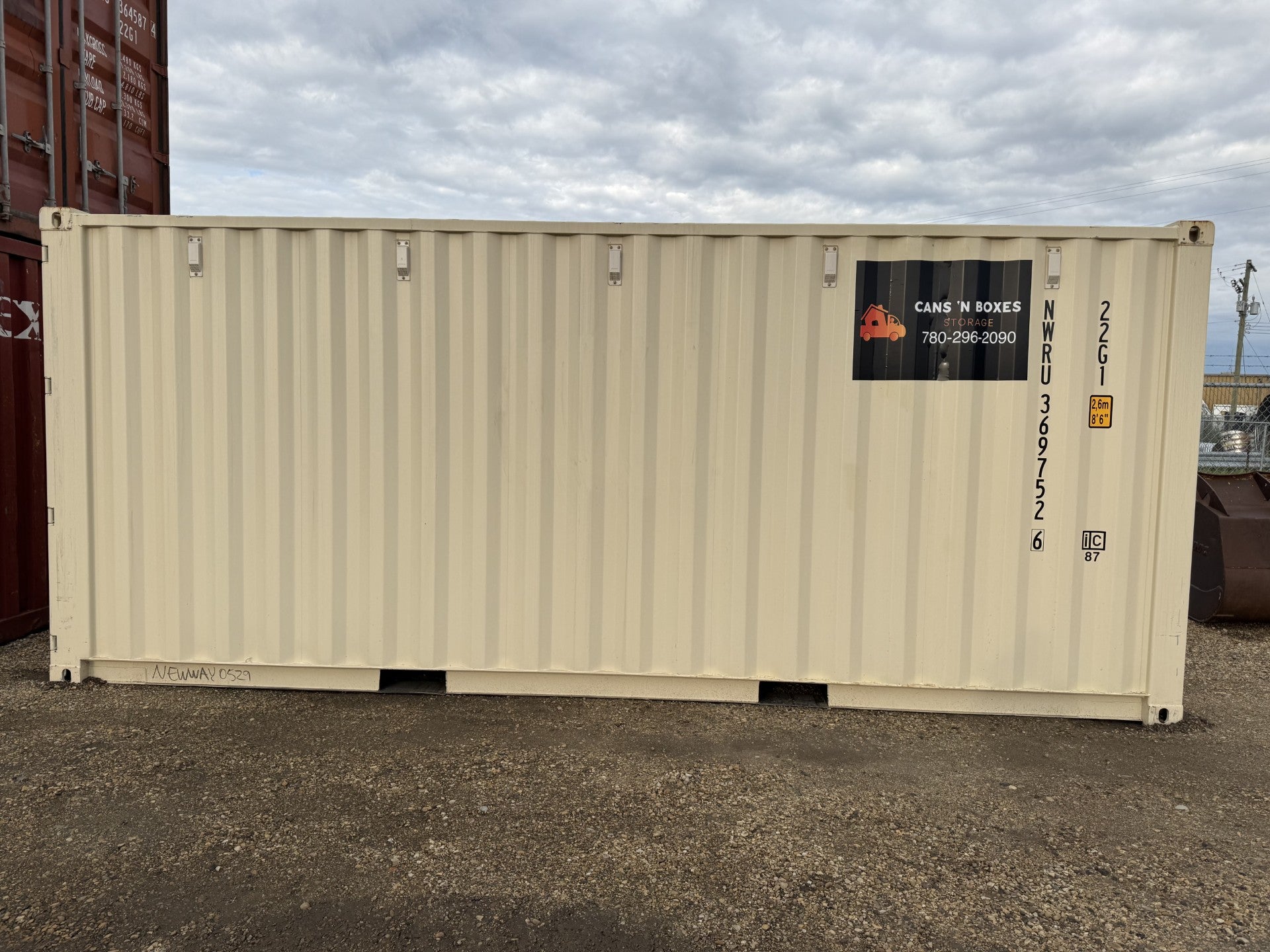 20' One-Trip Shipping Container | New Shipping Containers | Cans N Boxes